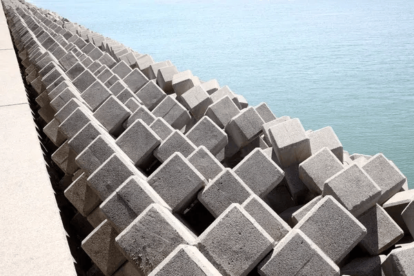 Remediation of dredged material from the sea